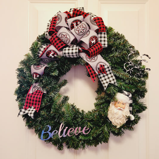 Believe Wreath