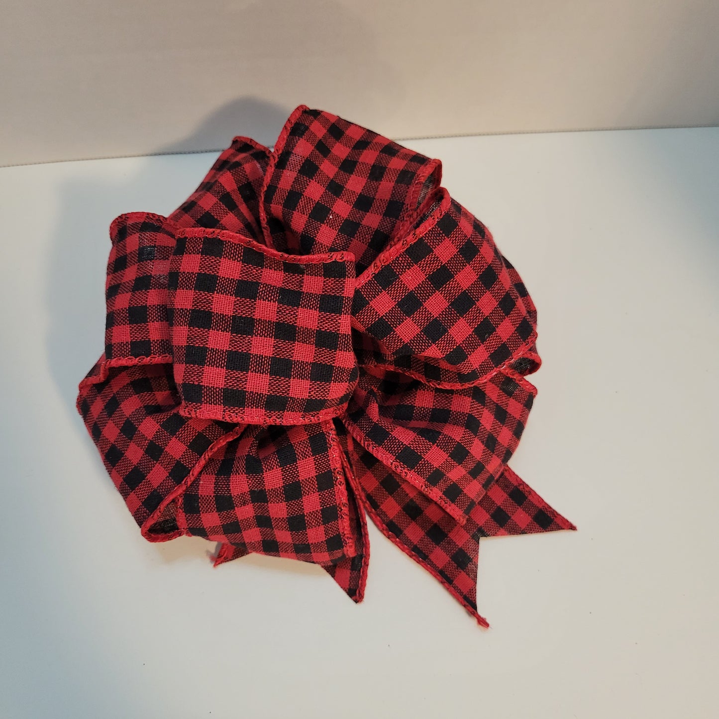 Buffalo Plaid Bow